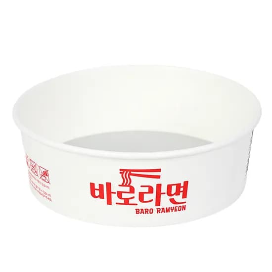 바로라면 원형 라면 용기, 300개