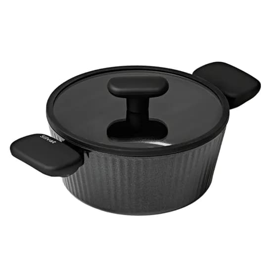 실바트 벨리나 IH 단조 양수냄비, 블랙, 20cm, 1개