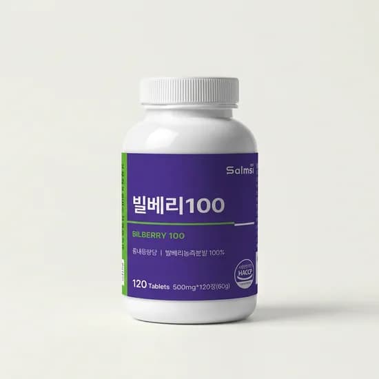 살므시 빌베리100 500mg 120정 2개