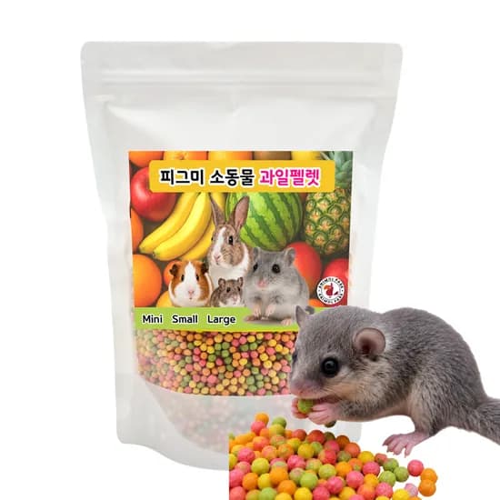 애니몰파크 피그미 소동물 과일펠렛, 햄스터, 400g, 1개