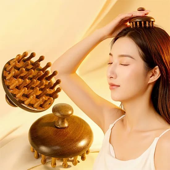 하루피로 탈탈 원목 두피괄사, 2개