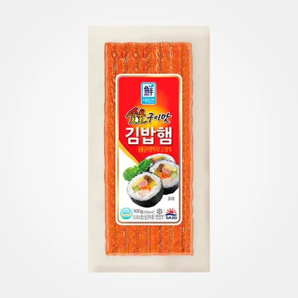 대림 숯불구이맛 김밥햄 100g 10개 13,500원