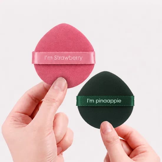 총총 물방울 퍼프, 브라운, 30개