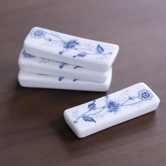 클래식블루 수저받침 1개