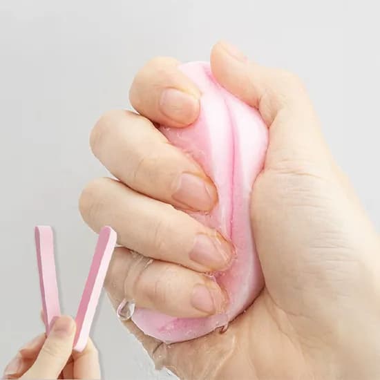 블랙헤드 문질문질 물먹는 세안스펀지, 1세트