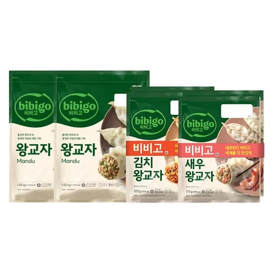 CJ제일제당 비비고 왕교자 1.05kg 2개 외 2종