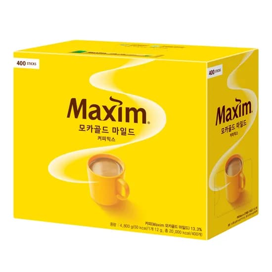 맥심 모카골드 마일드 커피믹스 12g 400개입
