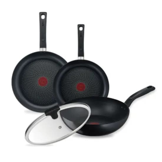 리퍼 테팔 인덕션 티타늄 마스터쿡 4종, 프라이팬, 22cm, 1개 + 28cm, 1개 + 볶음팬, 28cm, 1개 + 유리뚜껑, 28cm, 1개