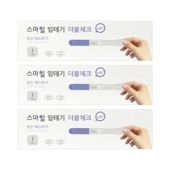 스마일랩 더블체크 임신테스트기 1개입 3개
