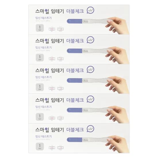 스마일랩 더블체크 임신테스트기 1개입 5개