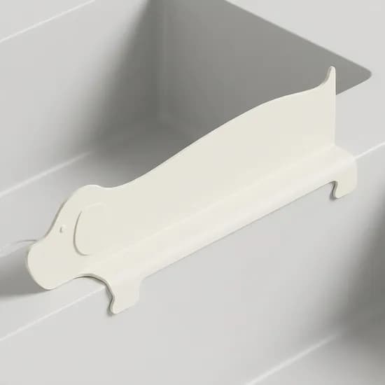 런치버스 실리콘 싱크대 물막이 가림막, 화이트, 50cm, 1개