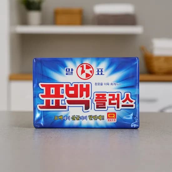 말표 표백 플러스 세탁비누 400g 4개