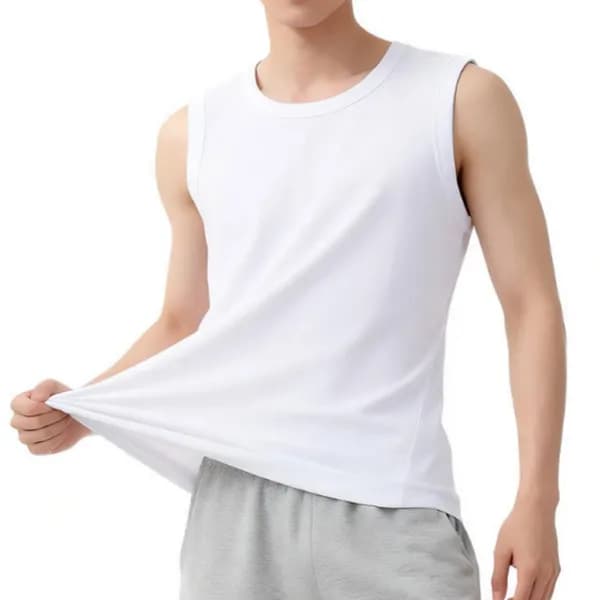 남성 메쉬 쿨 냉감 민소매 런닝 티셔츠 블랙 5XL 3개세트