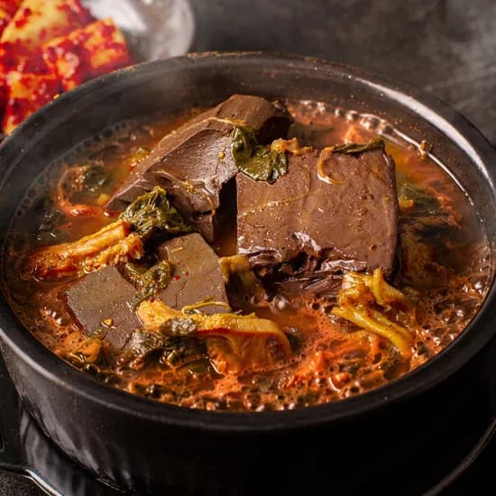 할머니국밥 양평해장국, 국내산 선지 25%, 국내산 깐양, 우거지, 600g, 3개