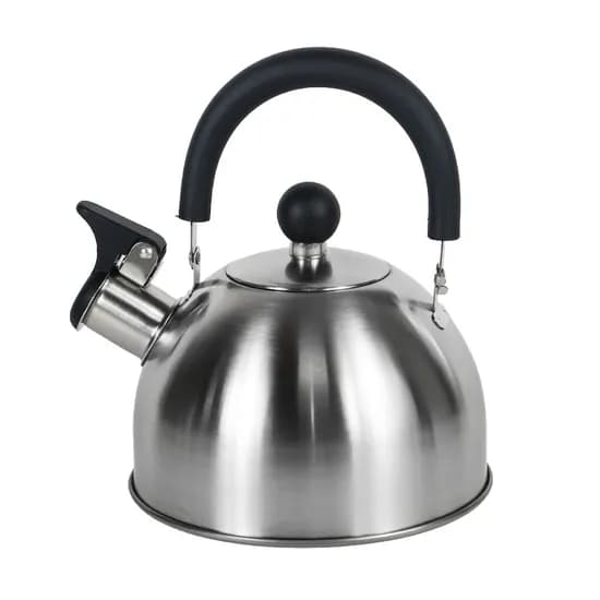 마시피렌체 스텐 휘슬 주전자, 실버, 1.5L, 1개