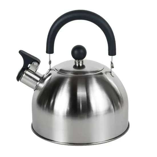 마시피렌체 스텐 휘슬 주전자, 실버, 2L, 1개