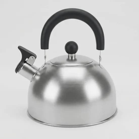마시피렌체 스텐 휘슬 주전자, 실버, 2.5L, 1개