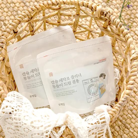 쉼표365 캡슐 세탁조 클리너 11g 24개