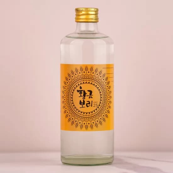 황금보리소주, 25도, 375ml, 1개