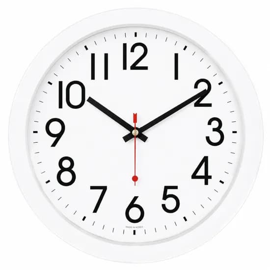 국산 리갈 32cm 원목 무소음 벽시계, 백색, 1개