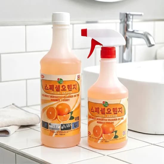 피비원 다목적세정제 스페셜오렌지 본체 650ml 리필 1000ml 1개