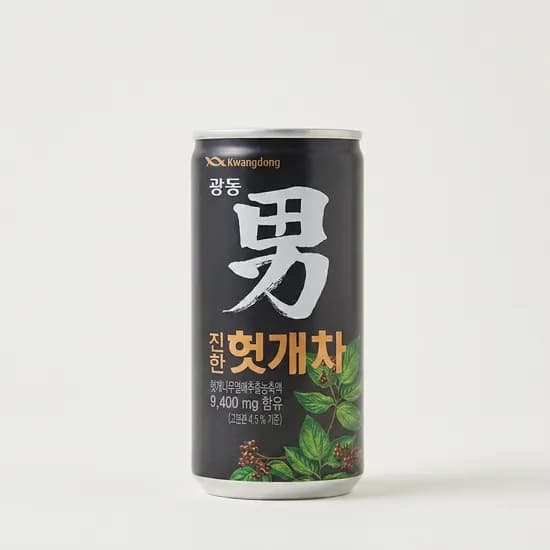 광동 진한 헛개차 미니캔 180ml 30개