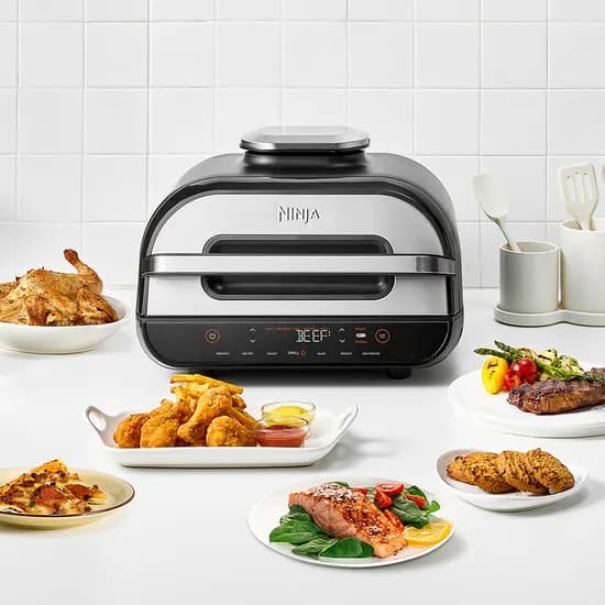 샤크닌자 닌자 푸디 맥스 스마트 에어 그릴 AG551KR, 블랙