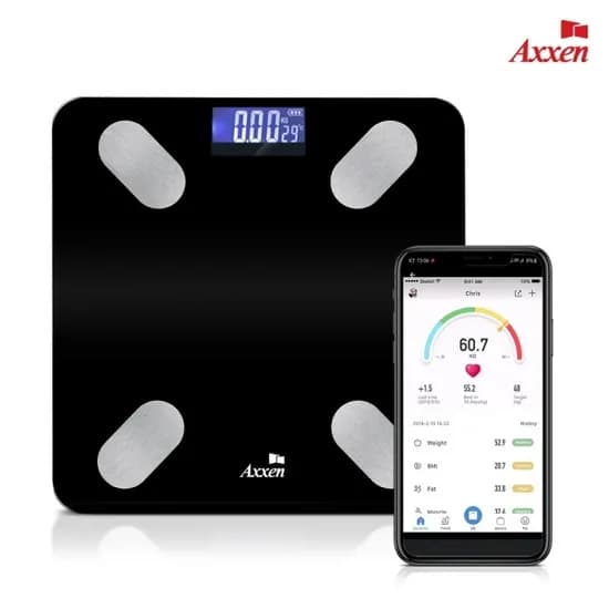 액센 스마트 인바디 체중계 A200 블랙 1개