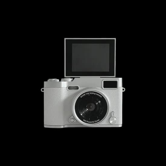부이 Y2K 폴딩 카메라 B6CA-02F, white