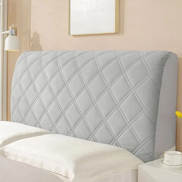 쿠션 침대 헤드 쿠션 연그레이 150cm 1개