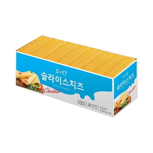 동원 소와나무 슬라이스치즈 업소용 1.8kg 1개