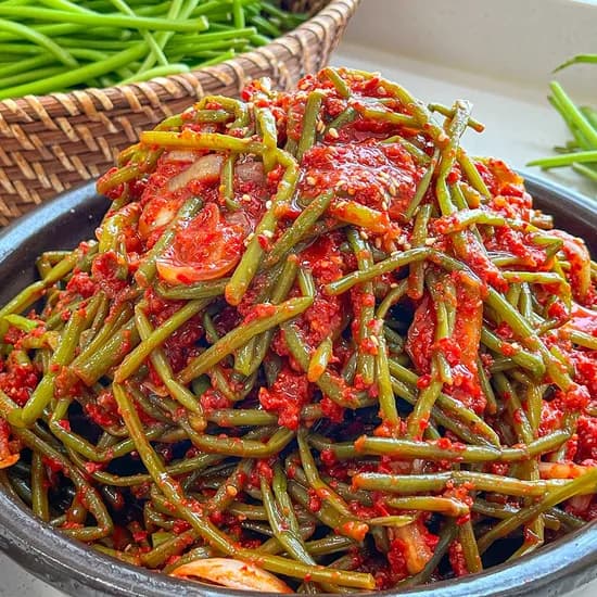 고구마줄기김치, 500g, 1통