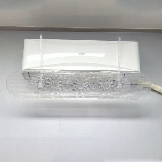 벽걸이 에어컨 실링팬, 블루, 1개