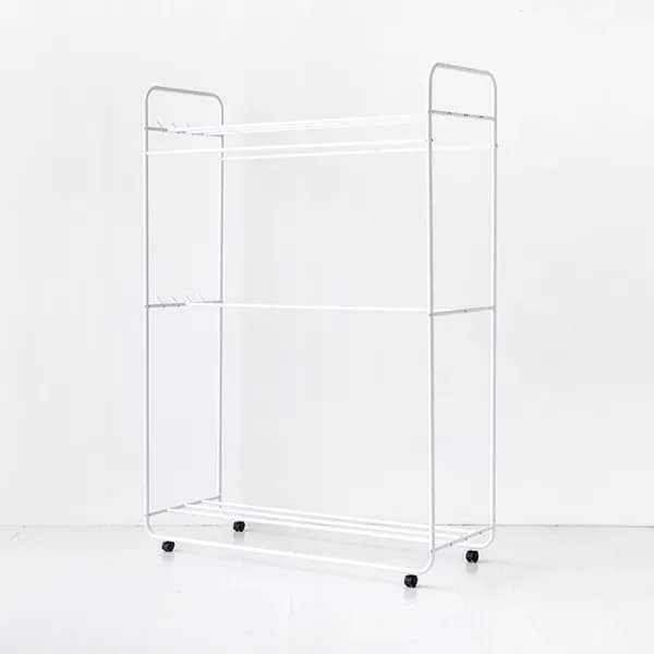 DUBLIN PLUS 이동식 행거 13001860 화이트 132cm 1개