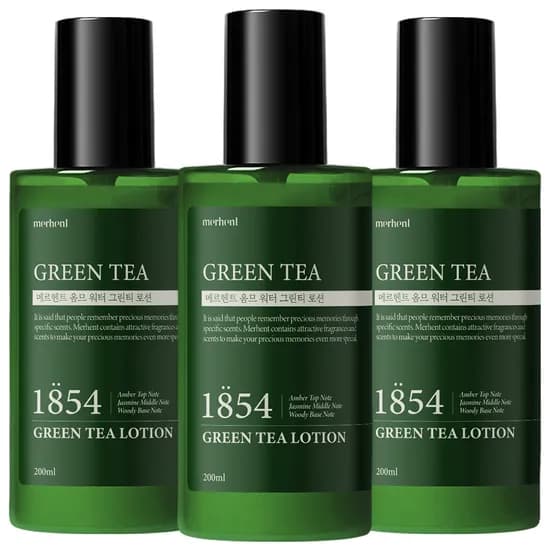 메르헨트 그린티 로션 에멀젼, 200ml, 3개