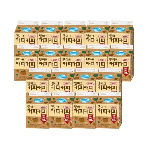 동원 덴마크 커피커피 저지방 우유 300ml 18개