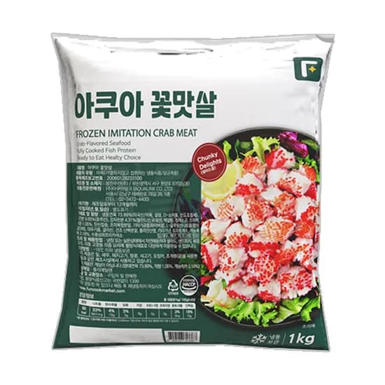 아쿠아링크 꽃맛살 1kg 1개