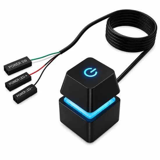 브릭센 BRIXEN RGB 외부 전원 스위치 블랙 화이트 1개