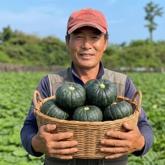 제주 미니 밤호박, 10kg, 1박스