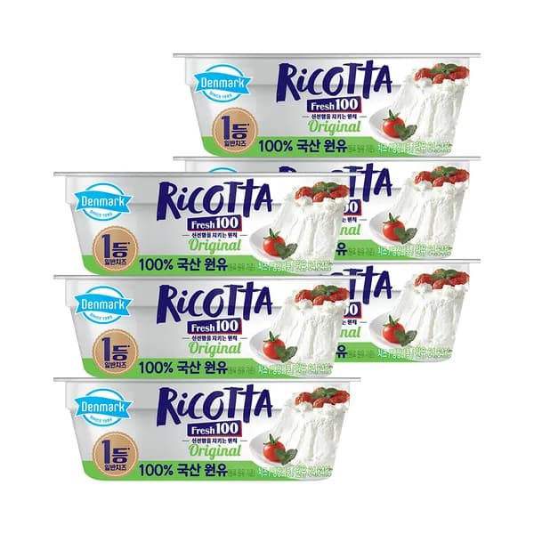동원 덴마크 후레쉬 리코타 치즈 150g 6개