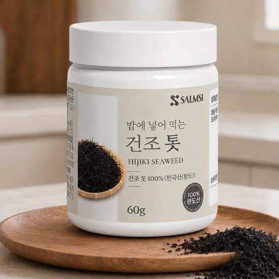 SALMSI 밥에 넣어 먹는 건조 톳, 60g, 6개