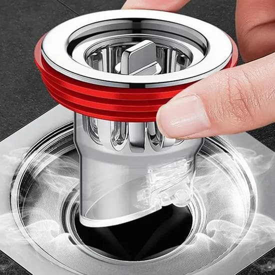 악취차단 하수구 트랩, 화이트, 43mm, 2개