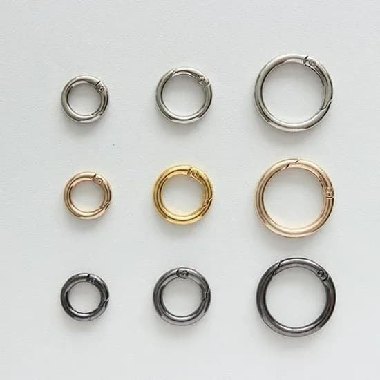 오픈형 오링, 33mm, 골드, 1개