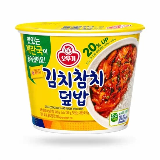 오뚜기 김치참치덮밥 315g 4개