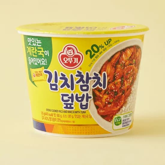 오뚜기 김치참치덮밥 315g 6개 14,500원