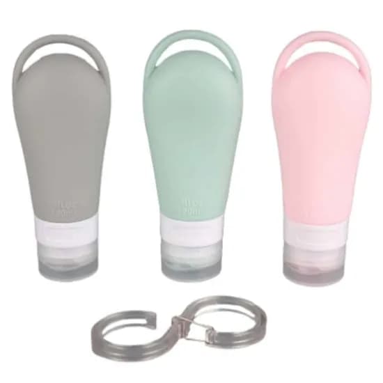 휴대용 실리콘 공병, 90ml, 1세트