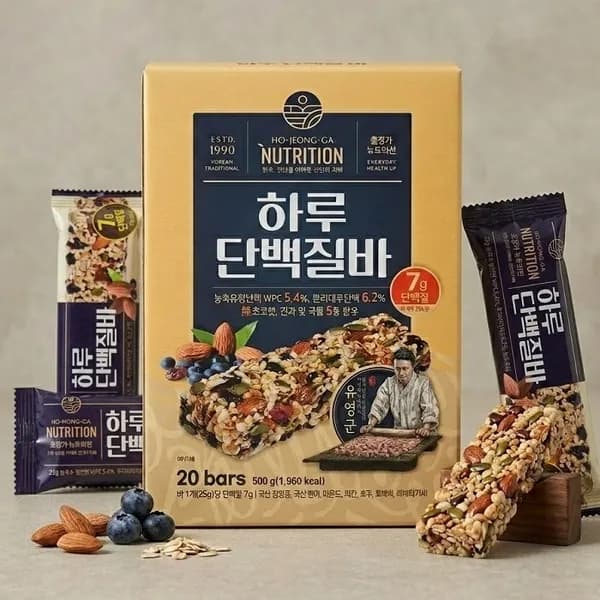 호정가 뉴트리션 하루단백질바 25g 20개