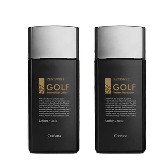 코리아나 제니스웰 남성로션 140ml 2개