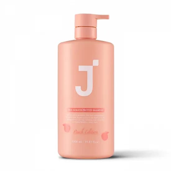 제이숲 실크 케라틴 단백질 샴푸 피치 에디션, 1000ml, 1개
