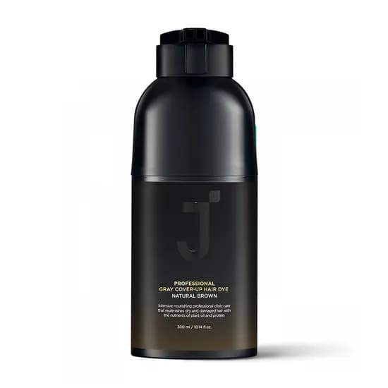 제이숲 프로페셔널 커버업 새치염색 네추럴브라운 300ml 1개